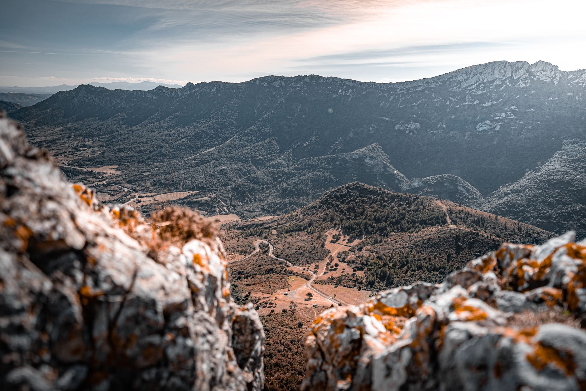 Route panoramique en France